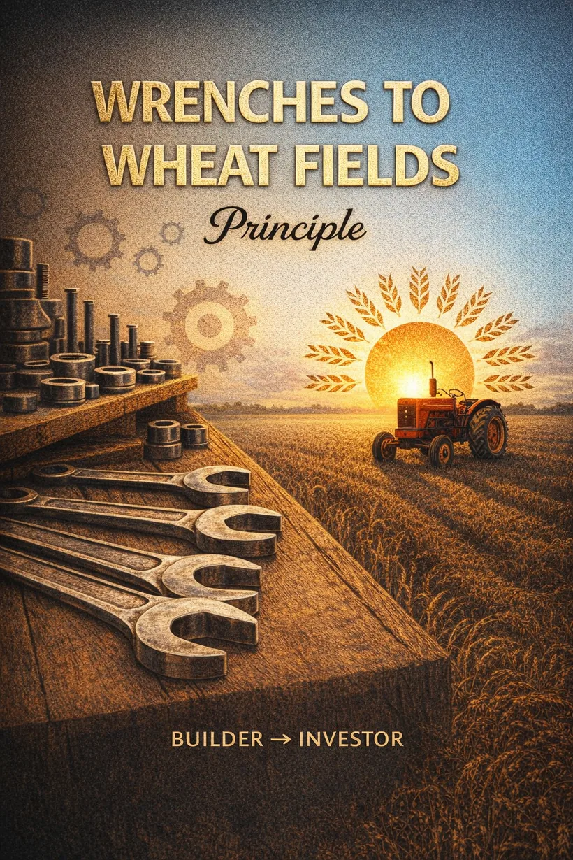 Wrenches to Wheatfields book cover